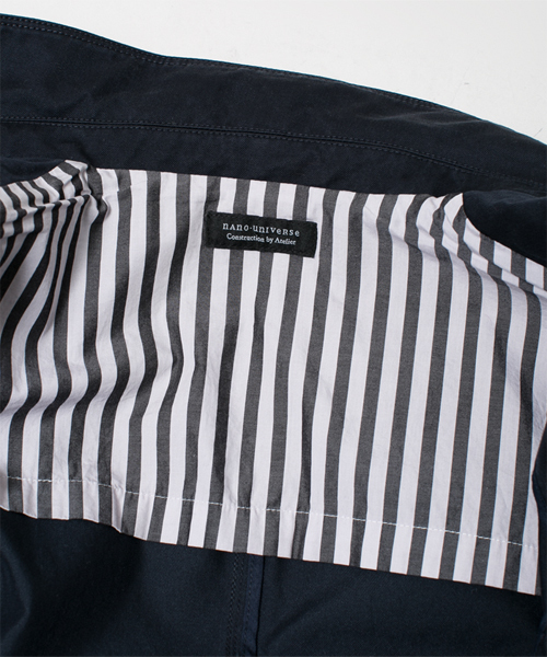 NANO universe（ナノユニバース）の「COOL MAX ツイルショップコート（その他アウター・メンズ・ベージュ/オリーブ/ブルー/ネイビー/マスタード・LARGE/MEDIUM/SMALL）」の16枚目の写真