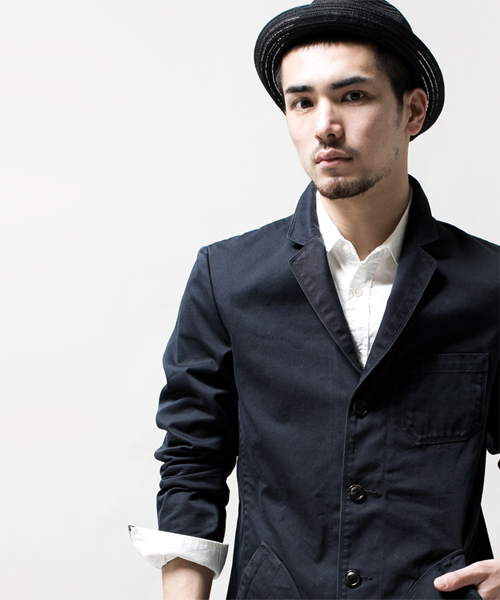 NANO universe（ナノユニバース）の「COOL MAX ツイルショップコート（その他アウター・メンズ・ベージュ/オリーブ/ブルー/ネイビー/マスタード・LARGE/MEDIUM/SMALL）」の21枚目の写真