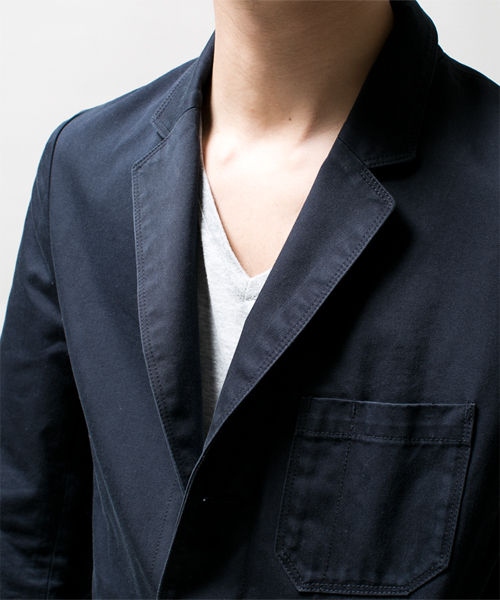 NANO universe（ナノユニバース）の「COOL MAX ツイルショップコート（その他アウター・メンズ・ベージュ/オリーブ/ブルー/ネイビー/マスタード・LARGE/MEDIUM/SMALL）」の9枚目の写真