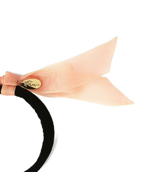 MAISON DE REEFUR（メゾンドリーファー）の「シフォンリボンヘアゴム（ヘアゴム・レディース・カーキ/ブルー/ピンク・FREE）」の6枚目の写真