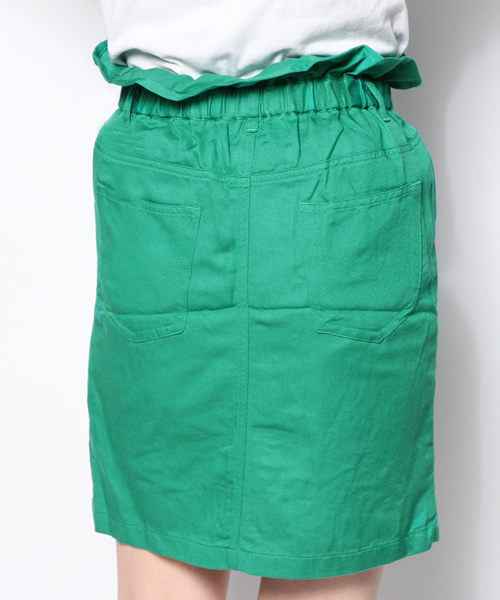 WEGO（ウィゴー）の「WEGO/カラーコクーンスカート（スカート・レディース・ブラック/グリーン/ブルー/レッド・FREE）」の11枚目の写真