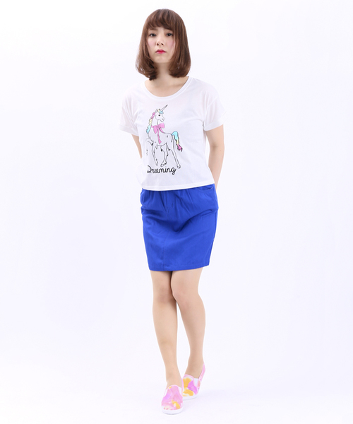 WEGO（ウィゴー）の「WEGO/カラーコクーンスカート（スカート・レディース・ブラック/グリーン/ブルー/レッド・FREE）」の20枚目の写真