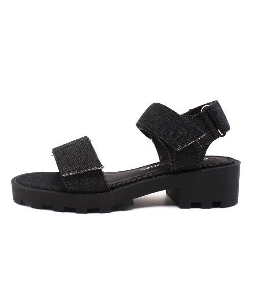 goocy（グースィー）の「【CHEAP MONDAY】GOVELCRO（サンダル・レディース・ブルー/ブラック・37/36/38）」の3枚目の写真