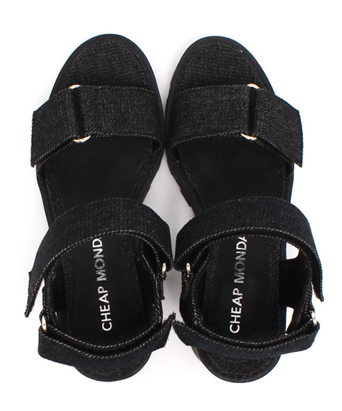 goocy（グースィー）の「【CHEAP MONDAY】GOVELCRO（サンダル・レディース・ブルー/ブラック・37/36/38）」の9枚目の写真