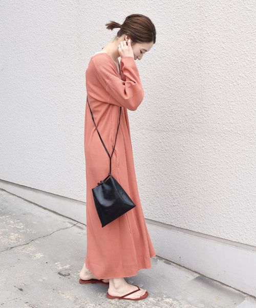 SHIPS(シップス)の「ワッフルワンピース◇(ワンピース・レディース・ホワイト/ブラック/ピンク・ONE SIZE)」の22枚目の写真