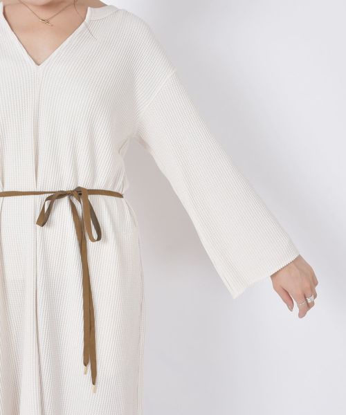 SHIPS(シップス)の「ワッフルワンピース◇(ワンピース・レディース・ホワイト/ブラック/ピンク・ONE SIZE)」の17枚目の写真