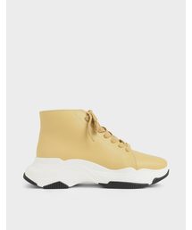 CHARLES & KEITH | レーズアップ チャンキースニーカー / Lace-Up Chunky Sneakers(スニーカー)