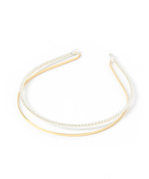 niko and...（ニコアンド）の「2セットカチューシャB（カチューシャ・レディース・ブラウン/ホワイト/イエロー/その他1・0）」の2枚目の写真