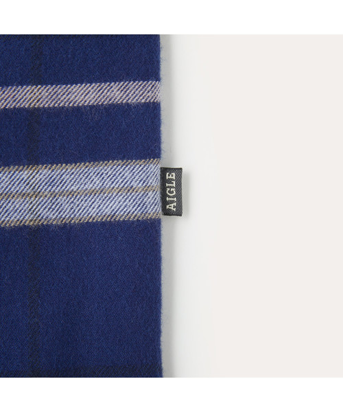 AIGLE（エーグル）の「フランネル 長袖チェックシャツ（シャツ/ブラウス・レディース・オフホワイト/オレンジ/ネイビー・36/38/40）」の19枚目の写真