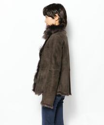 ジョゼフ  JOSEPH ムートンコート　グレー系38 JOSEPH（ジョセフ）の「ムートンコート TOSCANA ANAIS SHORT（ムートン