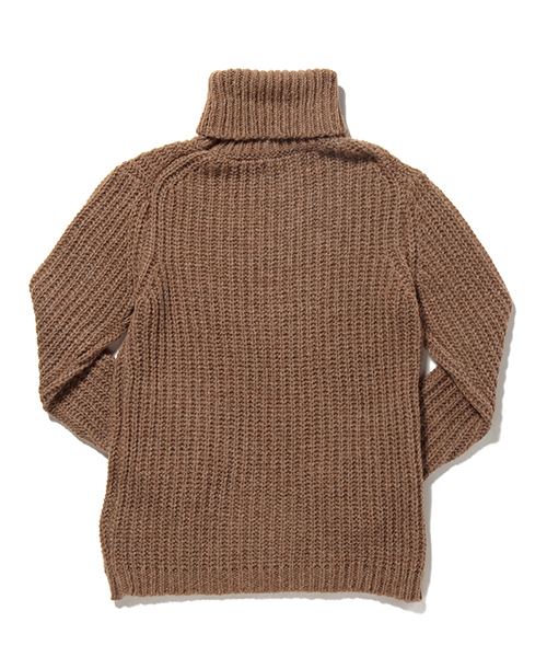 BEAMS（ビームス）の「VAPORIZE / タートルネック ニット（ニット/セーター・メンズ・キャメル/杢グレー・LARGE/MEDIUM/SMALL）」の7枚目の写真