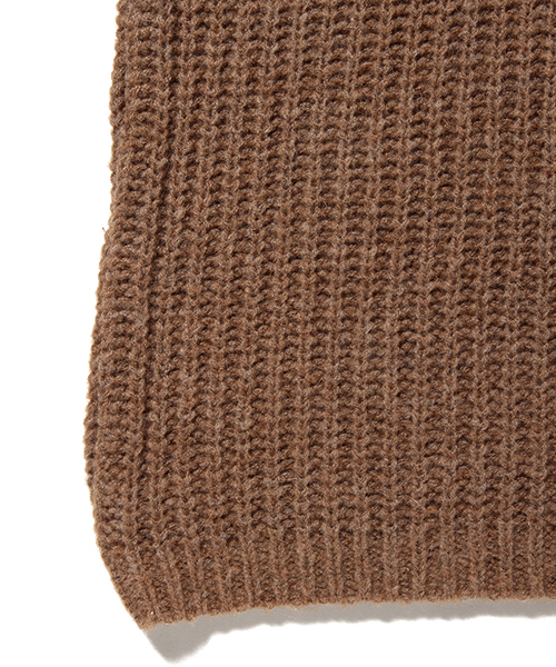 BEAMS（ビームス）の「VAPORIZE / タートルネック ニット（ニット/セーター・メンズ・キャメル/杢グレー・LARGE/MEDIUM/SMALL）」の3枚目の写真