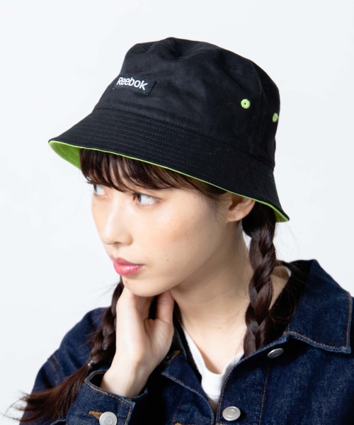 Reebok（リーボック）の「∴WEGO/Reebokバケットハット（ハット・メンズ・ホワイト/ブラック/イエロー系その他・FREE）」の8枚目の写真