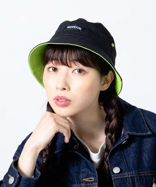 Reebok（リーボック）の「∴WEGO/Reebokバケットハット（ハット・メンズ・ホワイト/ブラック/イエロー系その他・FREE）」の7枚目の写真