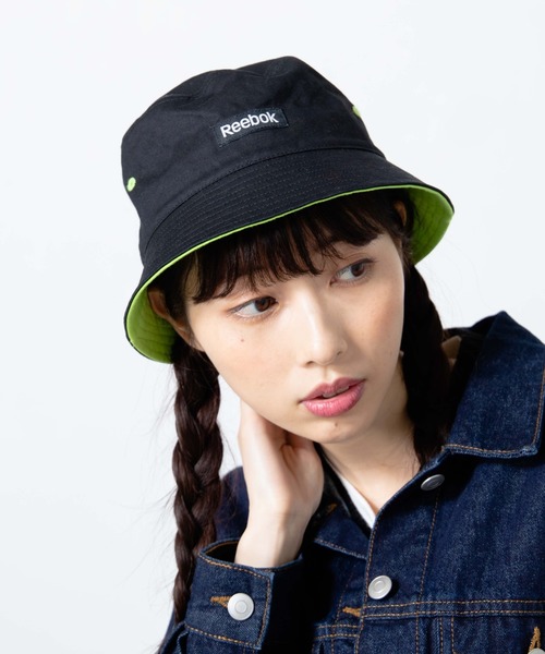 Reebok（リーボック）の「∴WEGO/Reebokバケットハット（ハット・メンズ・ホワイト/ブラック/イエロー系その他・FREE）」の6枚目の写真