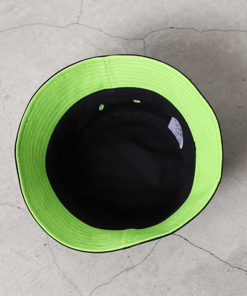 Reebok（リーボック）の「∴WEGO/Reebokバケットハット（ハット・メンズ・ホワイト/ブラック/イエロー系その他・FREE）」の9枚目の写真