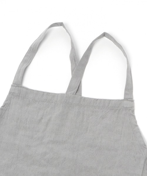 studio CLIP（スタディオクリップ）の「コットンリネンロングエプロン（エプロン・レディース・ライトグレー/ブラック/イエロー/カーキ/ピンク/レッド/サーモンピンク・FREE）」の20枚目の写真