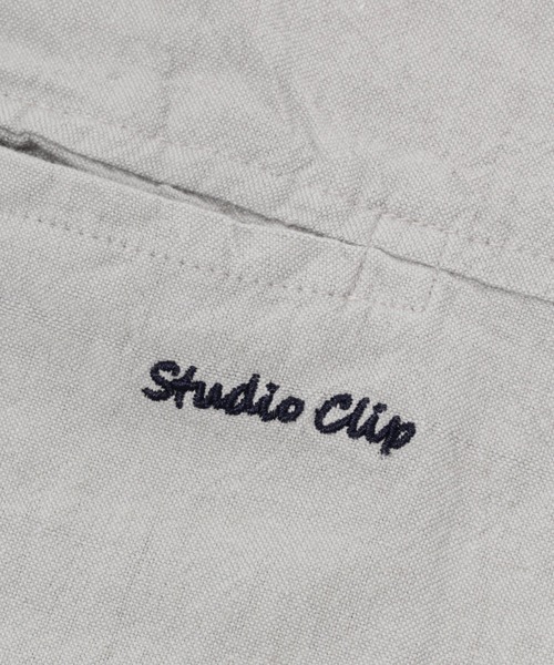 studio CLIP（スタディオクリップ）の「コットンリネンロングエプロン（エプロン・レディース・ライトグレー/ブラック/イエロー/カーキ/ピンク/レッド/サーモンピンク・FREE）」の16枚目の写真