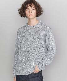 BEAUTY&YOUTH UNITED ARROWS | BY ジェットプリント ミックスカラー コットン ニット(ニット/セーター)