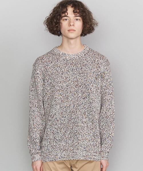 BEAUTY&YOUTH UNITED ARROWS（ビューティーアンドユースユナイテッドアローズ）の「BY ジェットプリント ミックスカラー コットン ニット（ニット/セーター・メンズ・その他2/その他1・MEDIUM/X-LARGE/LARGE/SMALL）」の16枚目の写真