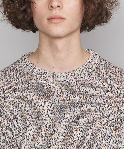 BEAUTY&YOUTH UNITED ARROWS（ビューティーアンドユースユナイテッドアローズ）の「BY ジェットプリント ミックスカラー コットン ニット（ニット/セーター・メンズ・その他2/その他1・MEDIUM/X-LARGE/LARGE/SMALL）」の14枚目の写真