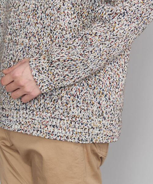 BEAUTY&YOUTH UNITED ARROWS（ビューティーアンドユースユナイテッドアローズ）の「BY ジェットプリント ミックスカラー コットン ニット（ニット/セーター・メンズ・その他2/その他1・MEDIUM/X-LARGE/LARGE/SMALL）」の13枚目の写真