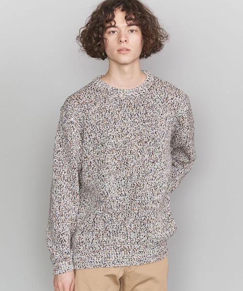 BEAUTY&YOUTH UNITED ARROWS（ビューティーアンドユースユナイテッドアローズ）の「BY ジェットプリント ミックスカラー コットン ニット（ニット/セーター・メンズ・その他2/その他1・MEDIUM/X-LARGE/LARGE/SMALL）」の12枚目の写真