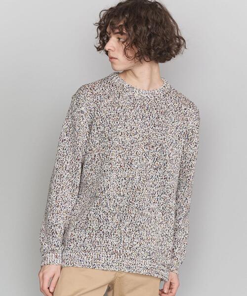 BEAUTY&YOUTH UNITED ARROWS（ビューティーアンドユースユナイテッドアローズ）の「BY ジェットプリント ミックスカラー コットン ニット（ニット/セーター・メンズ・その他2/その他1・MEDIUM/X-LARGE/LARGE/SMALL）」の11枚目の写真