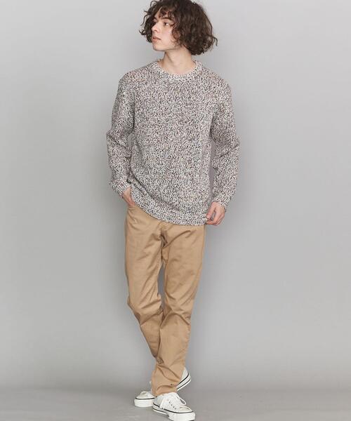 BEAUTY&YOUTH UNITED ARROWS（ビューティーアンドユースユナイテッドアローズ）の「BY ジェットプリント ミックスカラー コットン ニット（ニット/セーター・メンズ・その他2/その他1・MEDIUM/X-LARGE/LARGE/SMALL）」の9枚目の写真