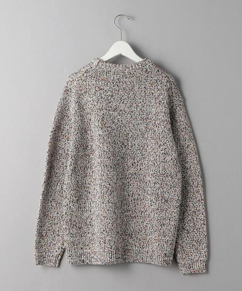 BEAUTY&YOUTH UNITED ARROWS（ビューティーアンドユースユナイテッドアローズ）の「BY ジェットプリント ミックスカラー コットン ニット（ニット/セーター・メンズ・その他2/その他1・MEDIUM/X-LARGE/LARGE/SMALL）」の4枚目の写真