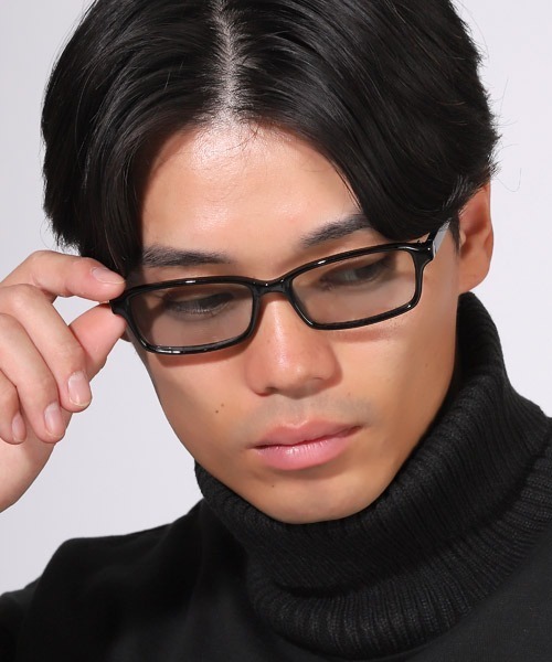 LUXSTYLE(ラグスタイル)の「スタイリッシュスクエアサングラス(サングラス・メンズ・その他/クリアブラック/ライトブラウン/ブラック×グレー/ライトブルー/グレー系その他・FREE)」の15枚目の写真
