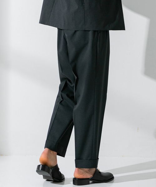 UNITED TOKYO（ユナイテッドトウキョウ）の「KOMATSUコーティングスラックス/セットアップ（スラックス・メンズ・ダークグレー/ブラック/グリーン・1/2/3）」の20枚目の写真