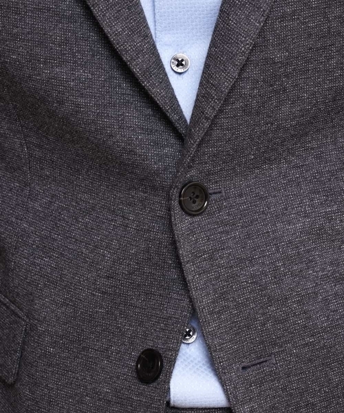 MICHEL KLEIN HOMME (ミッシェルクランオム)の「ジャケット(ムリネジャージピンヘッド)(テーラードジャケット・メンズ・グレー・48/51/46)」の12枚目の写真
