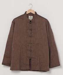 Snow Peak | C/R Light Stripe China Jacket(ノーカラージャケット)