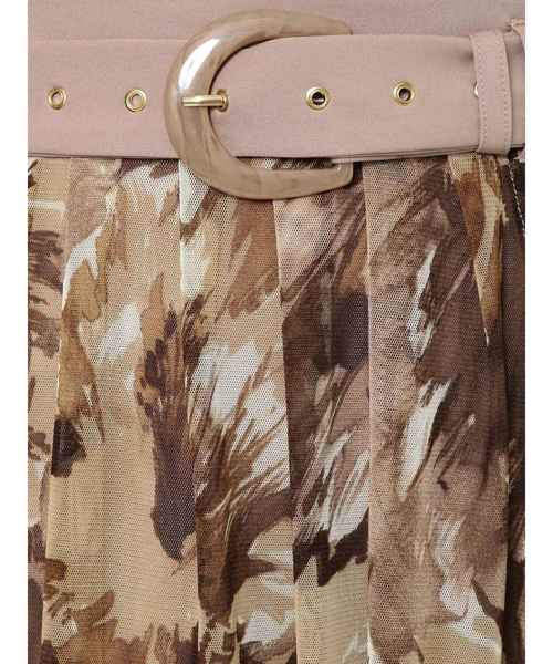 RESEXXY（リゼクシー）の「チュールプリントレイヤードスカート（スカート・レディース・オレンジ/ブルー/ベージュ・FREE）」の20枚目の写真