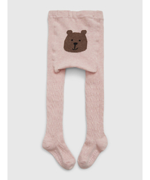 GAP（ギャップ）の「くまさんケーブルニットタイツ (ベビー＆幼児)（タイツ/ストッキング）」