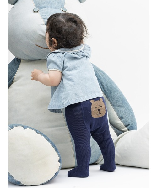 GAP(ギャップ)の「くまさんケーブルニットタイツ (ベビー&幼児)(タイツ/ストッキング・キッズ・ブラック/グレー/アイボリー/パープル/ワイン/グリーン/ナチュラル/ネイビー/グレー系その他/その他/パープル系その他/ブルー系その他/ブラウン/ライトブルー/ピンク/イエロー/グリーン系その他/フューシャピンク・12-24M/0-12M/2-3 YRS/0-12 M/12-24 M/4-5 YRS)」の22枚目の写真