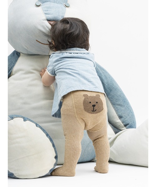 GAP(ギャップ)の「くまさんケーブルニットタイツ (ベビー&幼児)(タイツ/ストッキング・キッズ・ブラック/グレー/アイボリー/パープル/ワイン/グリーン/ナチュラル/ネイビー/グレー系その他/その他/パープル系その他/ブルー系その他/ブラウン/ライトブルー/ピンク/イエロー/グリーン系その他/フューシャピンク・12-24M/0-12M/2-3 YRS/0-12 M/12-24 M/4-5 YRS)」の21枚目の写真