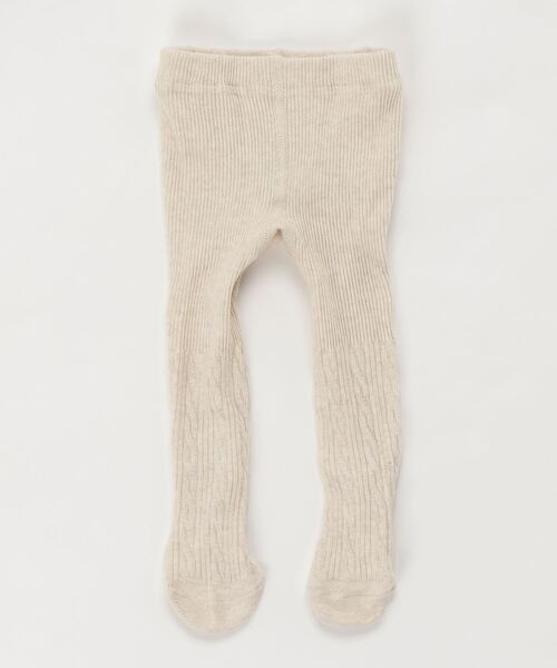 セール】くまさんケーブルニットタイツ (ベビー＆幼児)（タイツ
