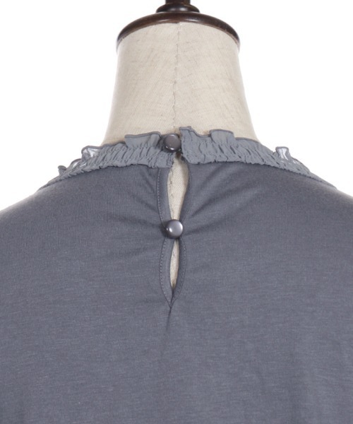 axes femme（アクシーズファム）の「マルチケミカルトップス（シャツ/ブラウス・レディース・ピンク/ネイビー・MEDIUM）」の12枚目の写真