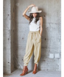 ALEXIA STAM | Ankle Button Tuck Pants/アンクルボタンタックパンツ(その他パンツ)