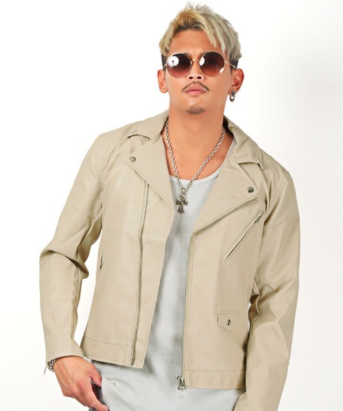 Luxstyle ラグスタイル のファッション Luxstyle ラグスタイル のライダースジャケット ダブルライダースジャケット Pm 9935 を購入できます Luxstyle ライダースジャケット ジャケット アウター ダブルライダースジャケット ライダースジャケット 大流行中