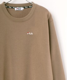FILA/フィラ 裏起毛 ロゴ ワンポイント刺繍 スウェット レディース メンズ トレーナー