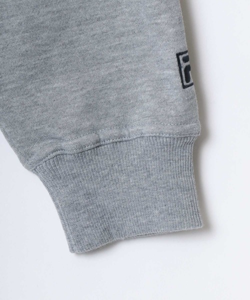 FILA（フィラ）の「FILA/フィラ 裏起毛 ロゴ ワンポイント刺繍 スウェット レディース メンズ トレーナー（スウェット・メンズ・ホワイト/ブラック/ネイビー/モカ/グレー/カーキ/ブルー・LL/M/L）」の10枚目の写真