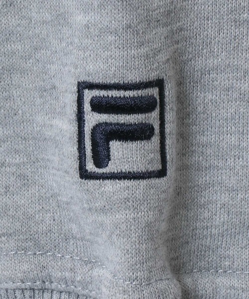 FILA（フィラ）の「FILA/フィラ 裏起毛 ロゴ ワンポイント刺繍 スウェット レディース メンズ トレーナー（スウェット・メンズ・ホワイト/ブラック/ネイビー/モカ/グレー/カーキ/ブルー・LL/M/L）」の9枚目の写真