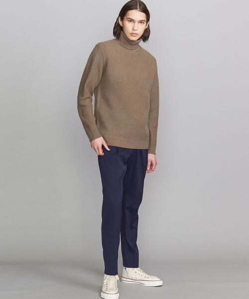 BEAUTY&YOUTH UNITED ARROWS（ビューティーアンドユースユナイテッドアローズ）の「BY ウォッシャブル スロープ アゼ タートル ニット（ニット/セーター・メンズ・ライトグレー/ベージュ/ブラック・X-LARGE/MEDIUM/SMALL/LARGE）」の11枚目の写真