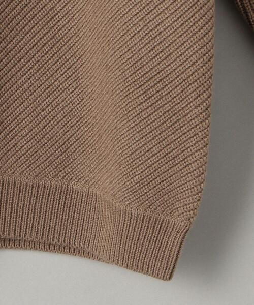 BEAUTY&YOUTH UNITED ARROWS（ビューティーアンドユースユナイテッドアローズ）の「BY ウォッシャブル スロープ アゼ タートル ニット（ニット/セーター・メンズ・ライトグレー/ベージュ/ブラック・X-LARGE/MEDIUM/SMALL/LARGE）」の19枚目の写真