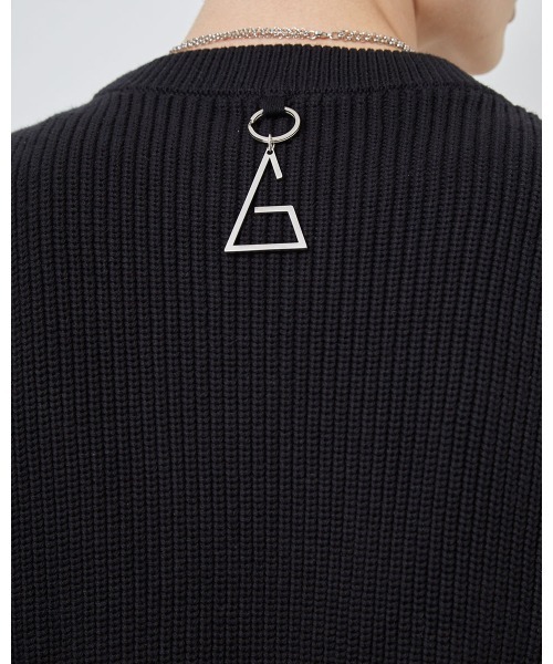 A‘gem 9（エージェムナイン）の「『A'GEM/9』サイドZIPニットベスト（ベスト・メンズ・ブラック/ベージュ・FREE）」の13枚目の写真