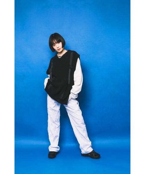 A'GEM/9』サイドZIPニットベスト A'GEM/9│A'GEM/9×.KOM【公式