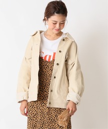 U by SPICK&SPAN（ユーバイスピックアンドスパン）の「コーデュロイオーバージャケット 2◆（ブルゾン・レディース）」